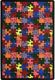 Joy Carpets Playful Patterns Puzzled Multi